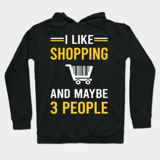 3 People Shopping Shopper Hoodie